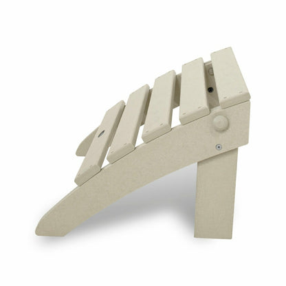 POLYWOOD® Classic Adirondack Folding Ottoman | Plow & Hearth