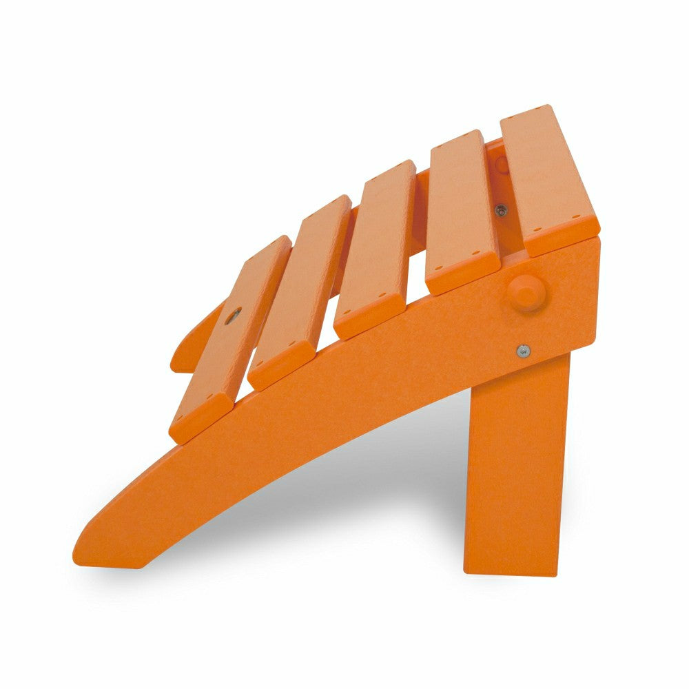 POLYWOOD® Classic Adirondack Folding Ottoman | Plow & Hearth