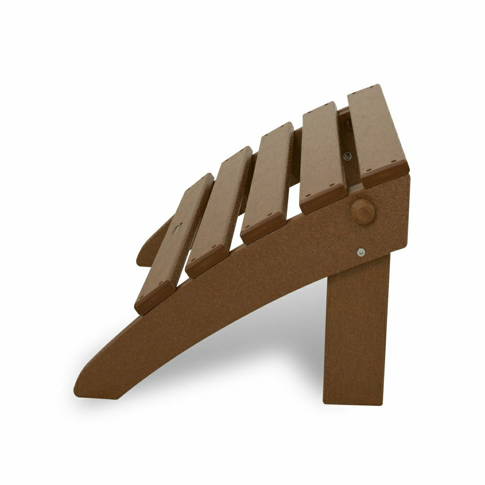 POLYWOOD® Classic Adirondack Folding Ottoman | Plow & Hearth