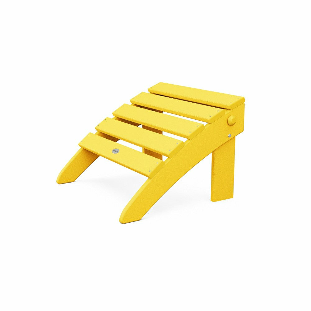 POLYWOOD® Classic Adirondack Folding Ottoman | Plow & Hearth