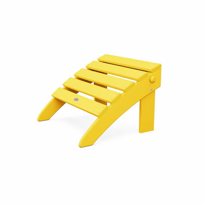 POLYWOOD® Classic Adirondack Folding Ottoman | Plow & Hearth