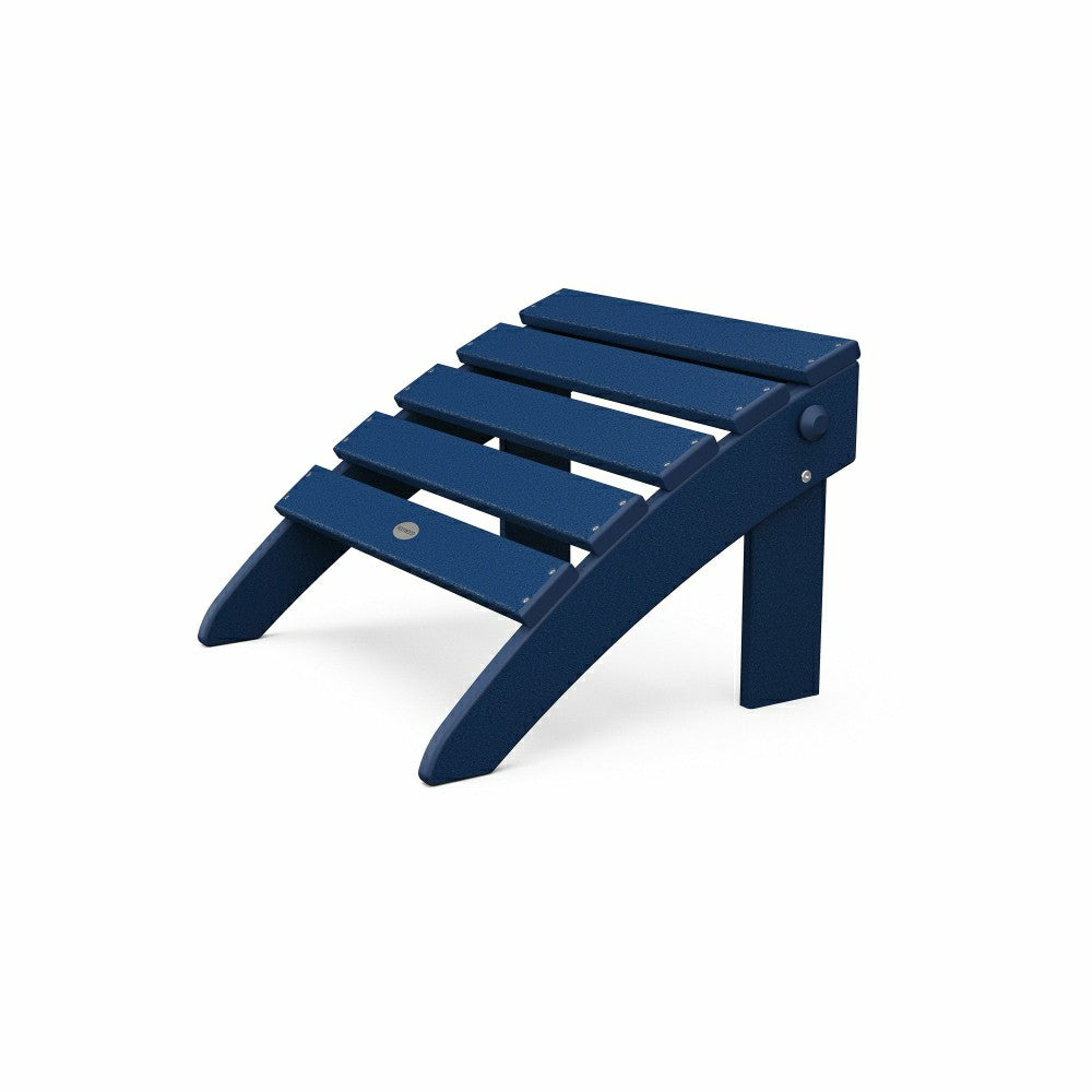 POLYWOOD® Classic Adirondack Folding Ottoman | Plow & Hearth