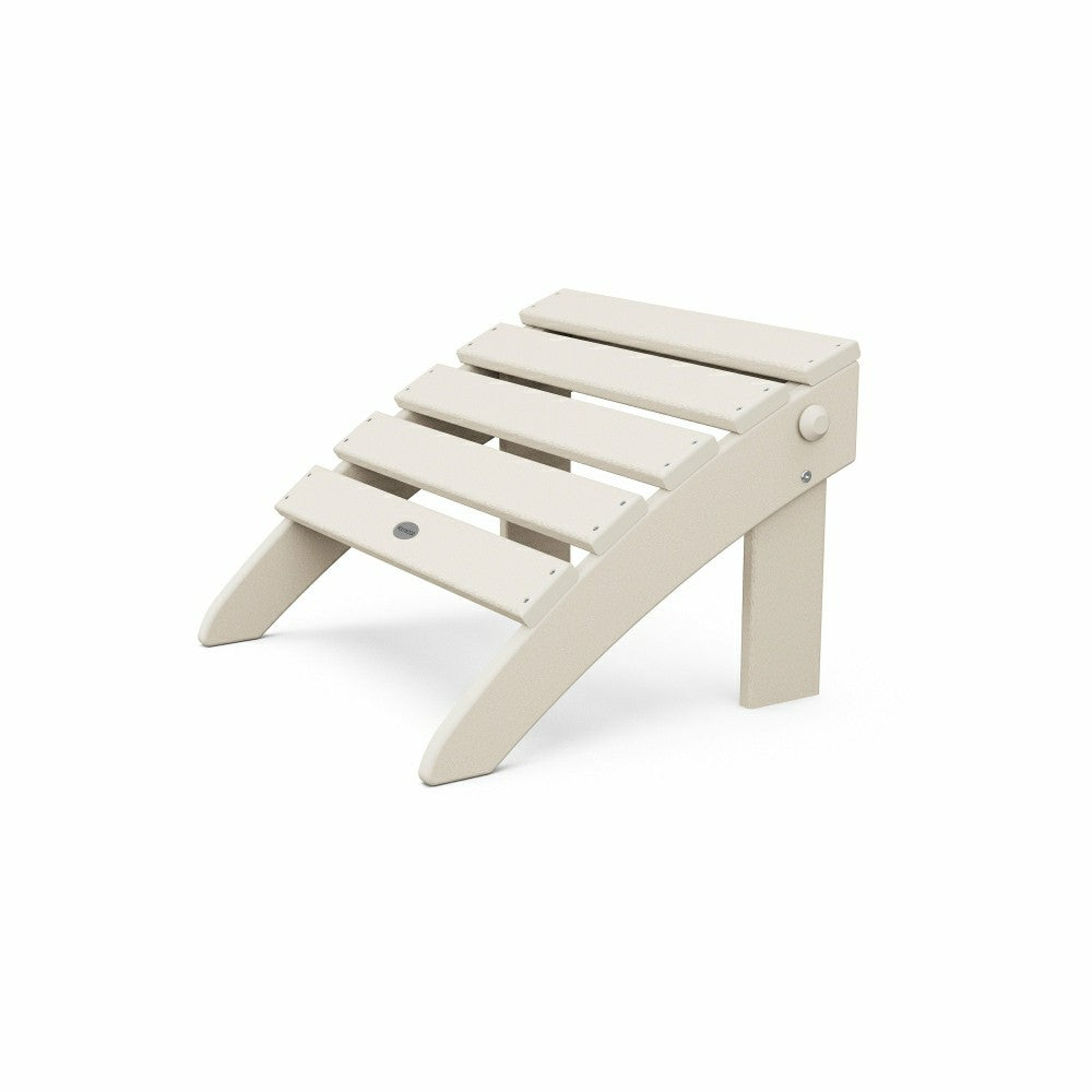 POLYWOOD® Classic Adirondack Folding Ottoman | Plow & Hearth