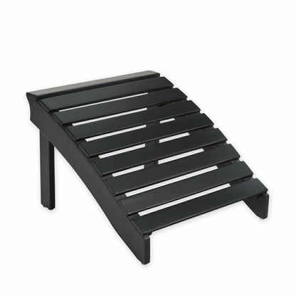 Wooden Adirondack Ottoman | Plow & Hearth