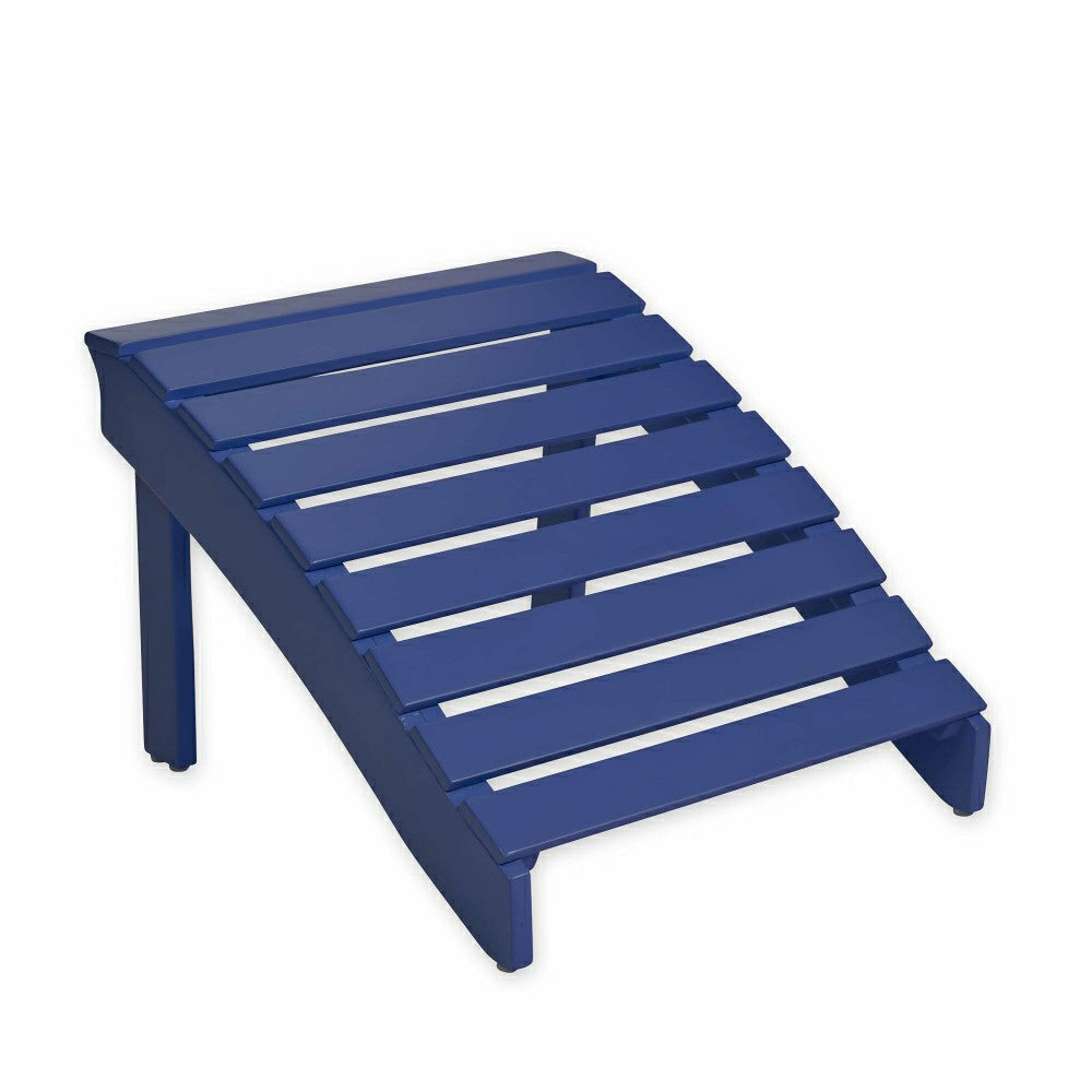 Wooden Adirondack Ottoman | Plow & Hearth
