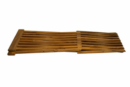 Winchester Teak Folding Stool | Plow & Hearth