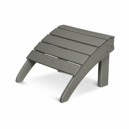 POLYWOOD® Seashell Ottoman | Plow & Hearth