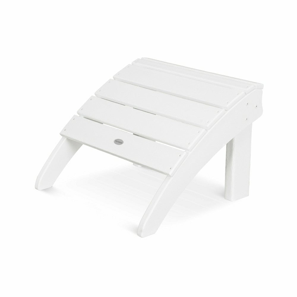 POLYWOOD® Seashell Ottoman | Plow & Hearth