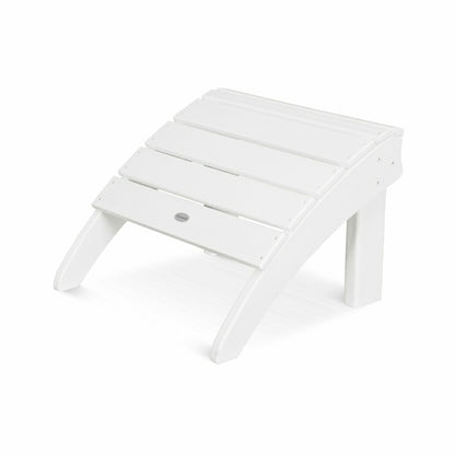 POLYWOOD® Seashell Ottoman | Plow & Hearth