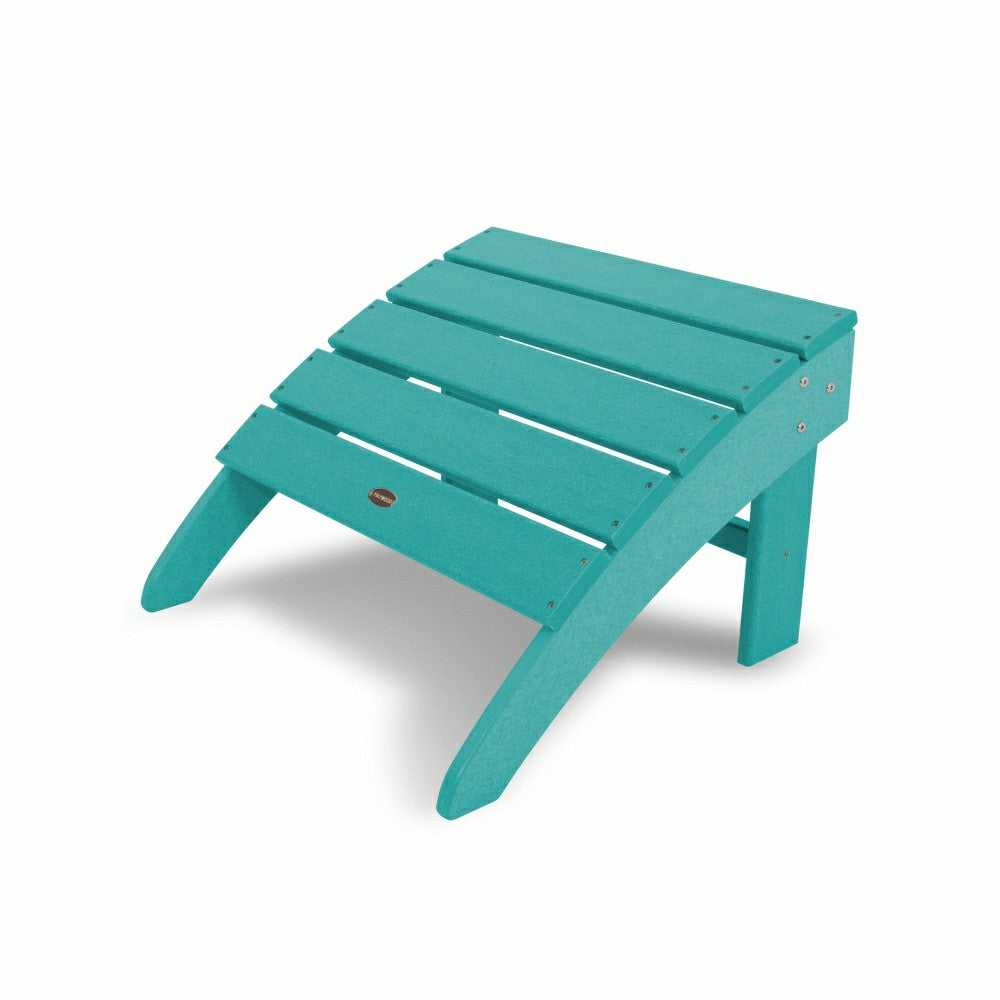 POLYWOOD® South Beach Adirondack Ottoman | Plow & Hearth