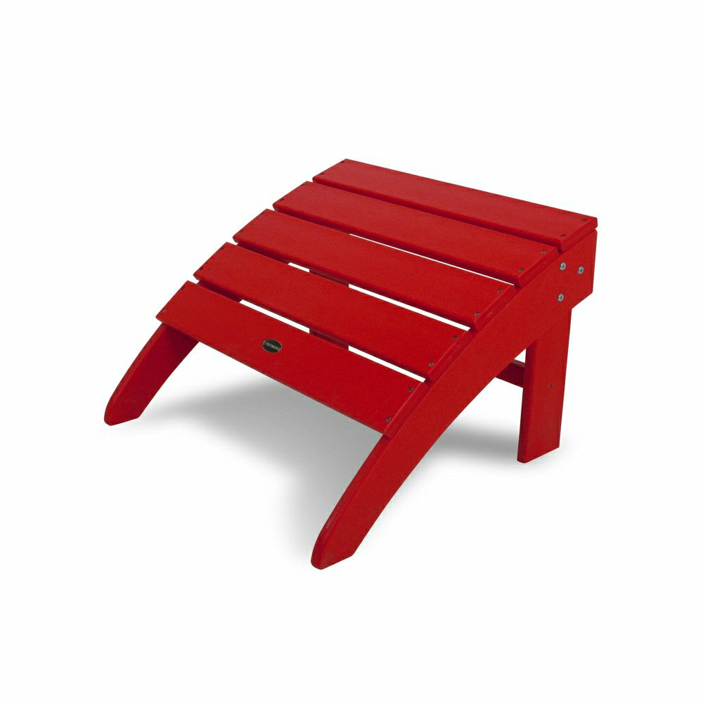 POLYWOOD® South Beach Adirondack Ottoman | Plow & Hearth