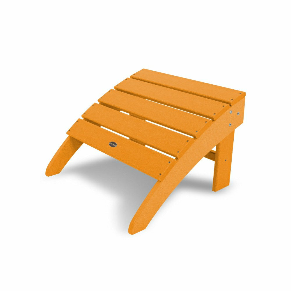 POLYWOOD® South Beach Adirondack Ottoman | Plow & Hearth