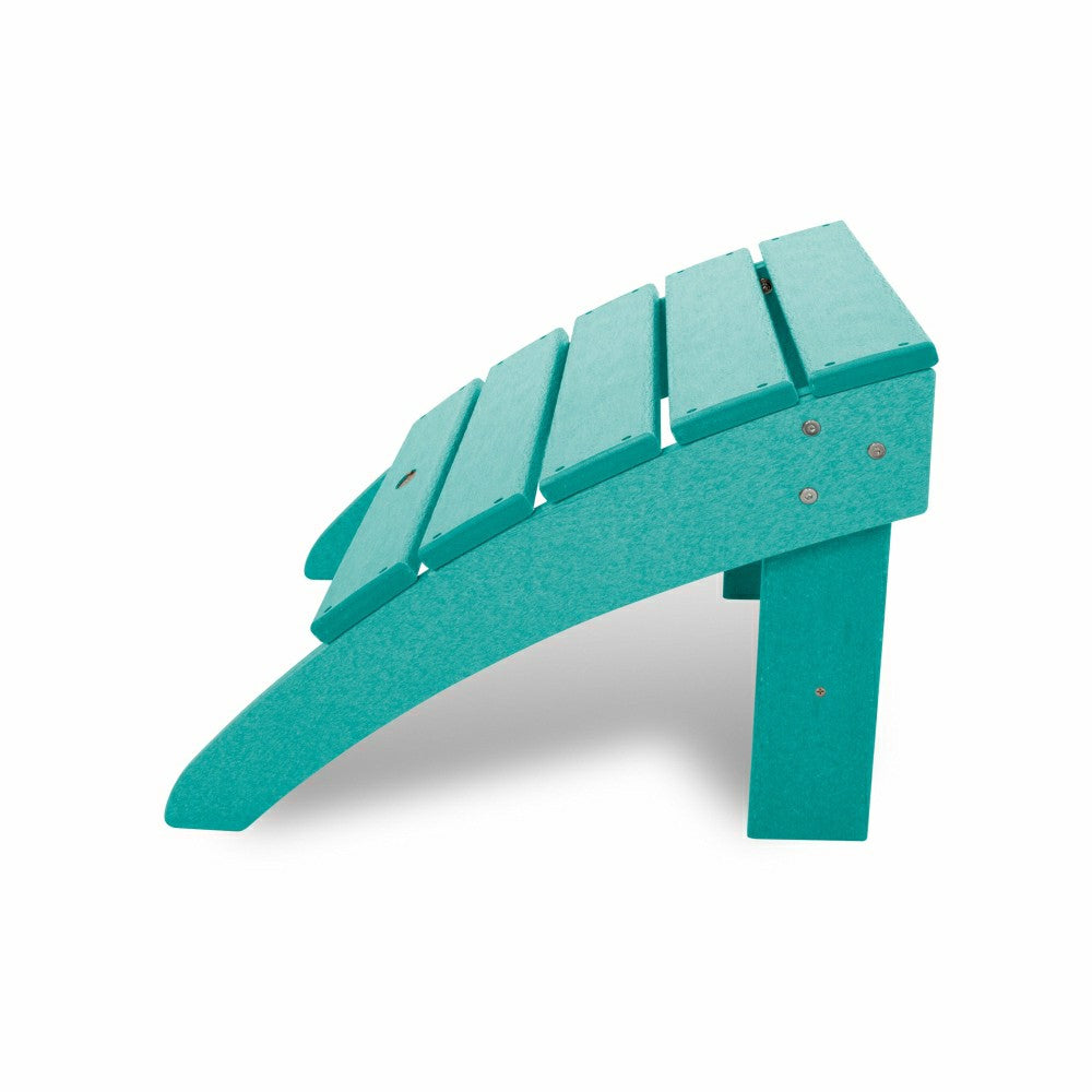 POLYWOOD® South Beach Adirondack Ottoman | Plow & Hearth