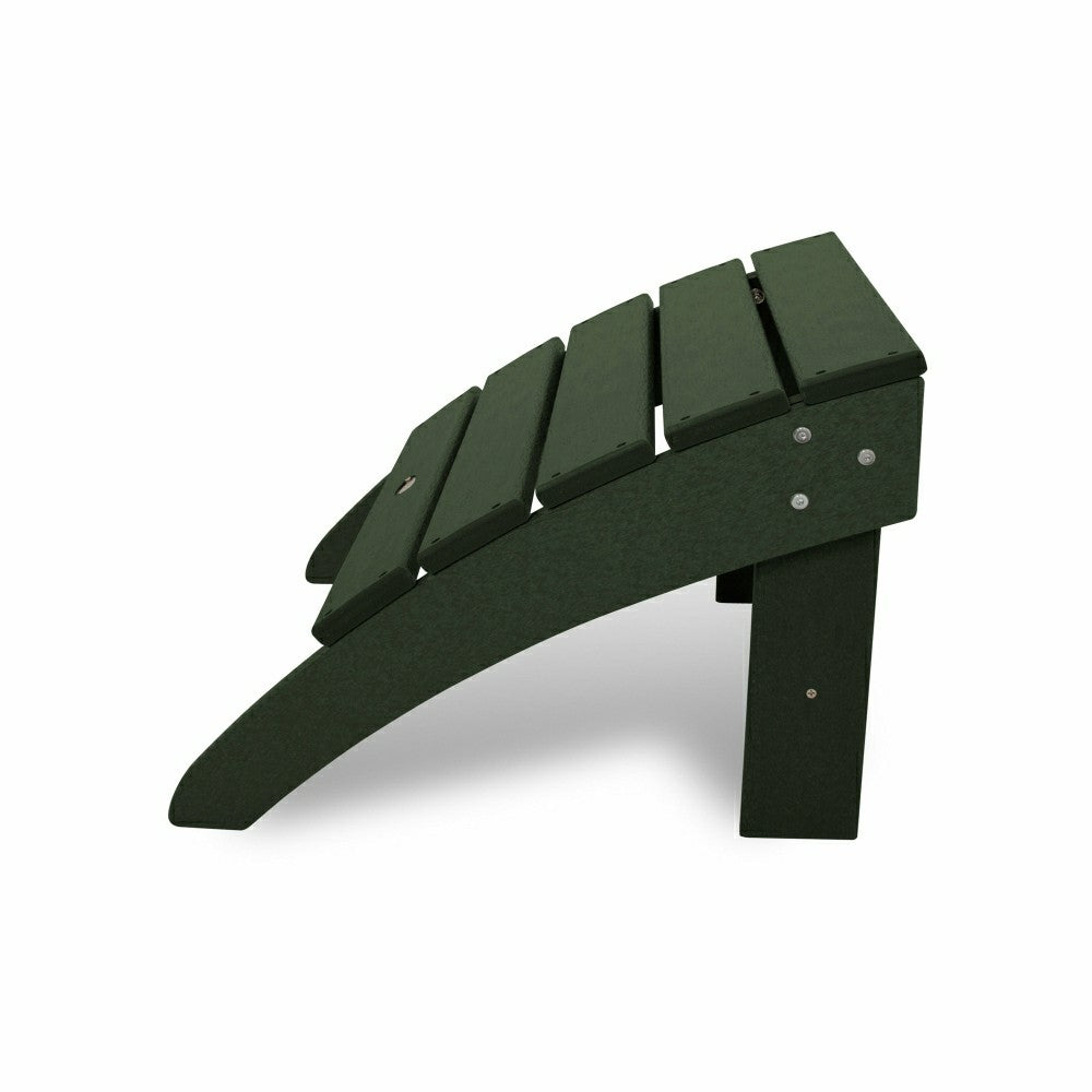 POLYWOOD® South Beach Adirondack Ottoman | Plow & Hearth