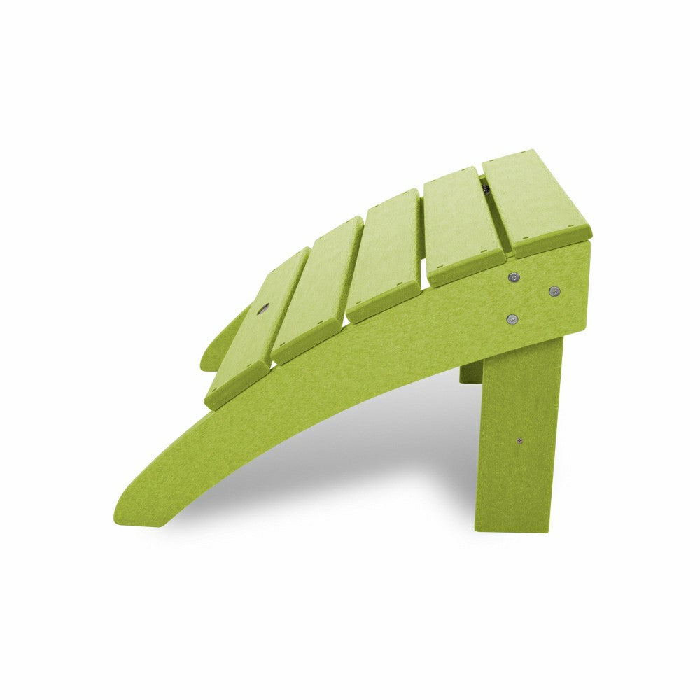 POLYWOOD® South Beach Adirondack Ottoman | Plow & Hearth