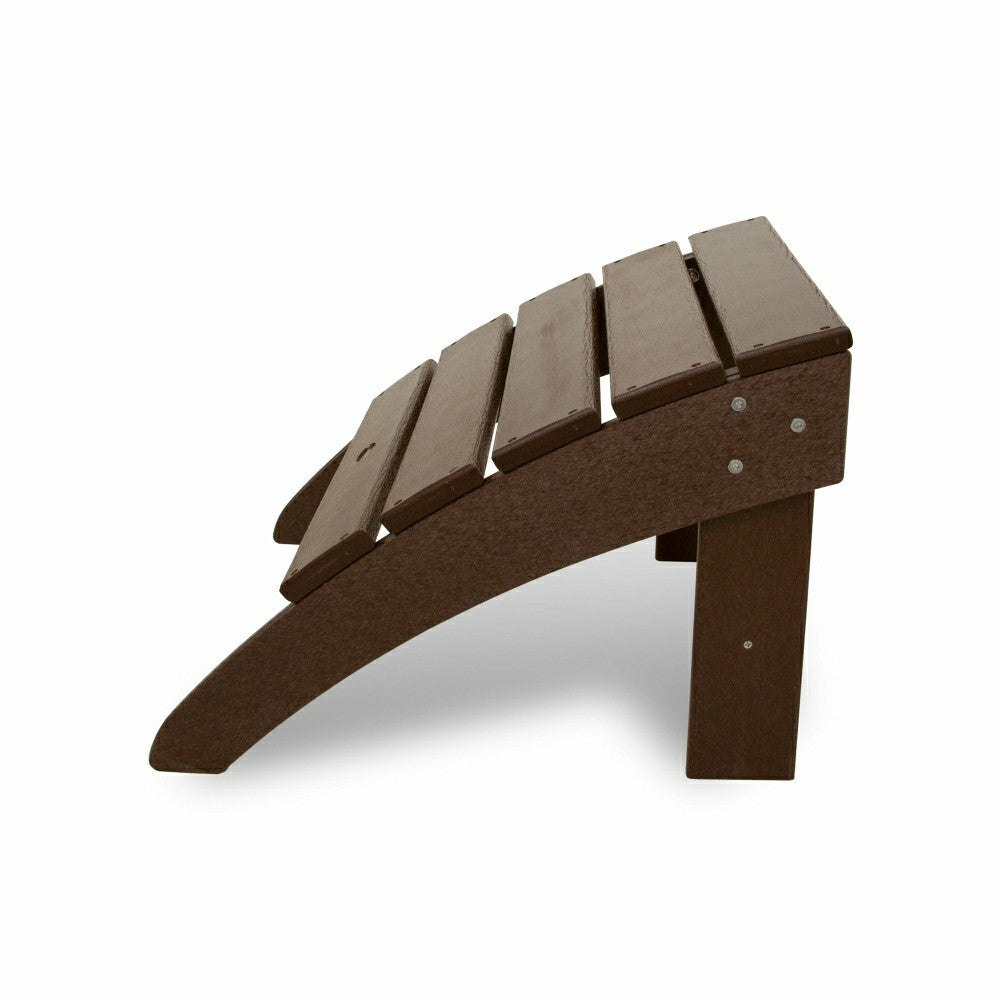 POLYWOOD® South Beach Adirondack Ottoman | Plow & Hearth
