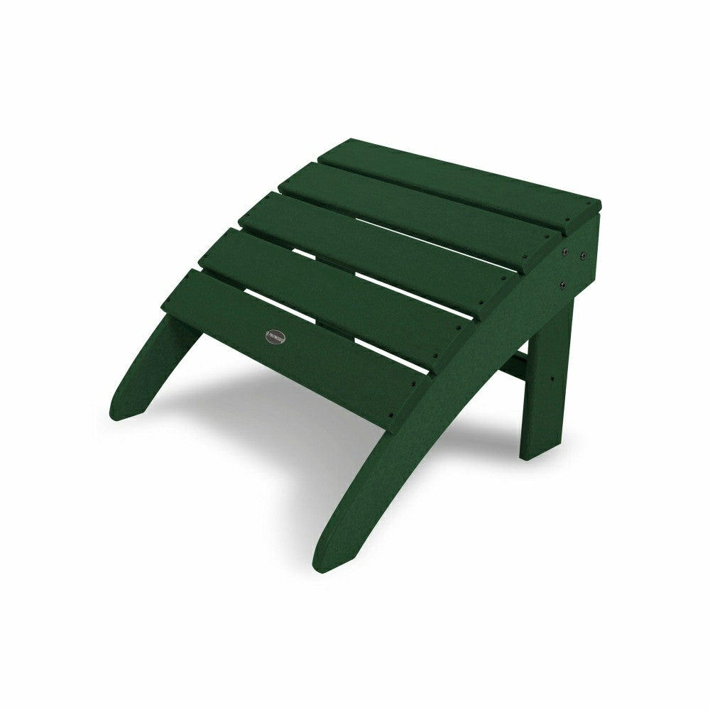 POLYWOOD® South Beach Adirondack Ottoman | Plow & Hearth