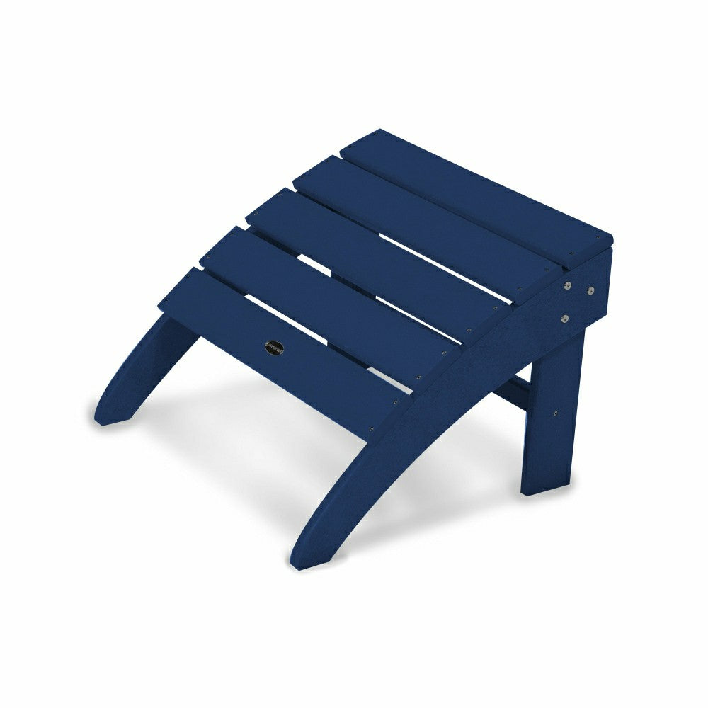 POLYWOOD® South Beach Adirondack Ottoman | Plow & Hearth