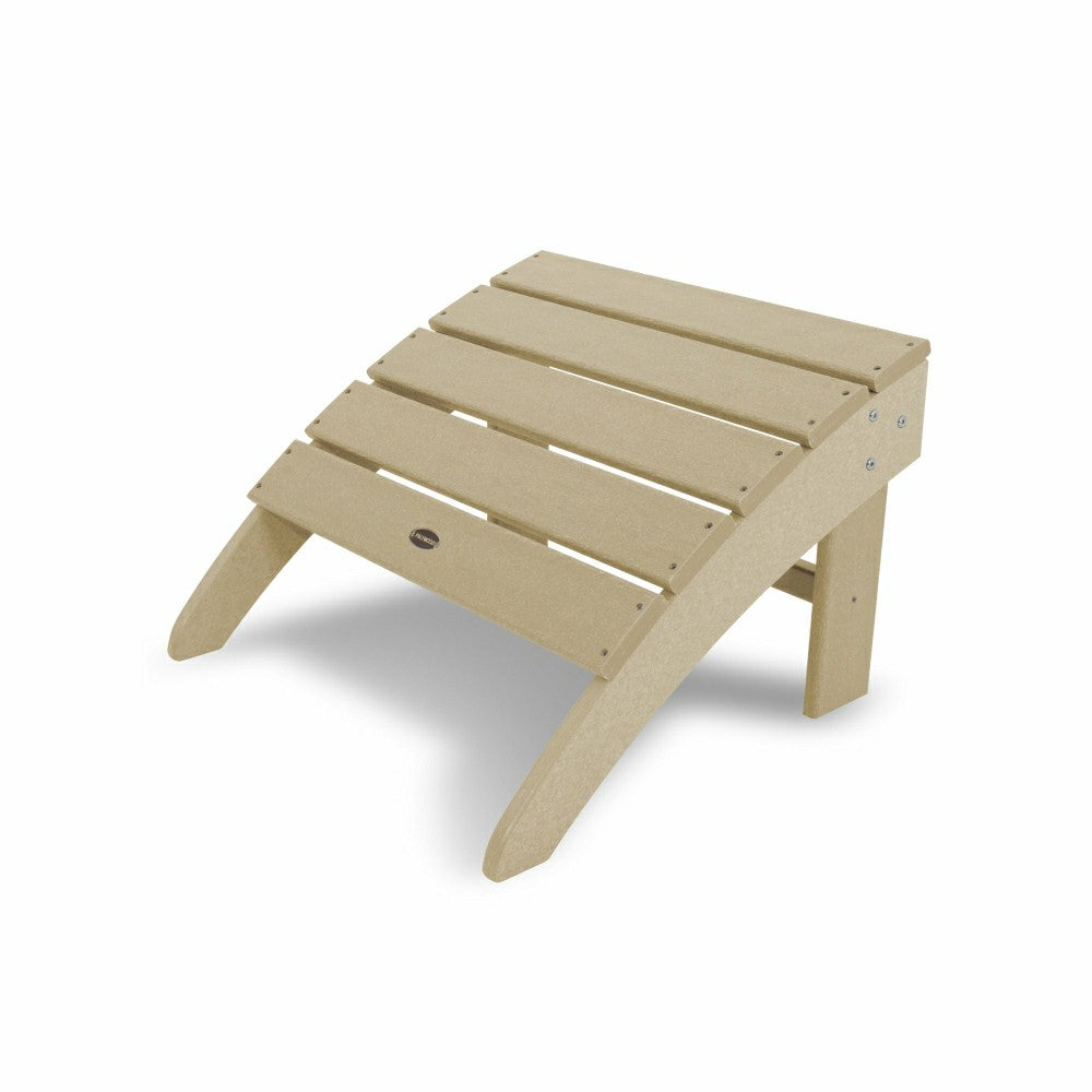 POLYWOOD® South Beach Adirondack Ottoman | Plow & Hearth