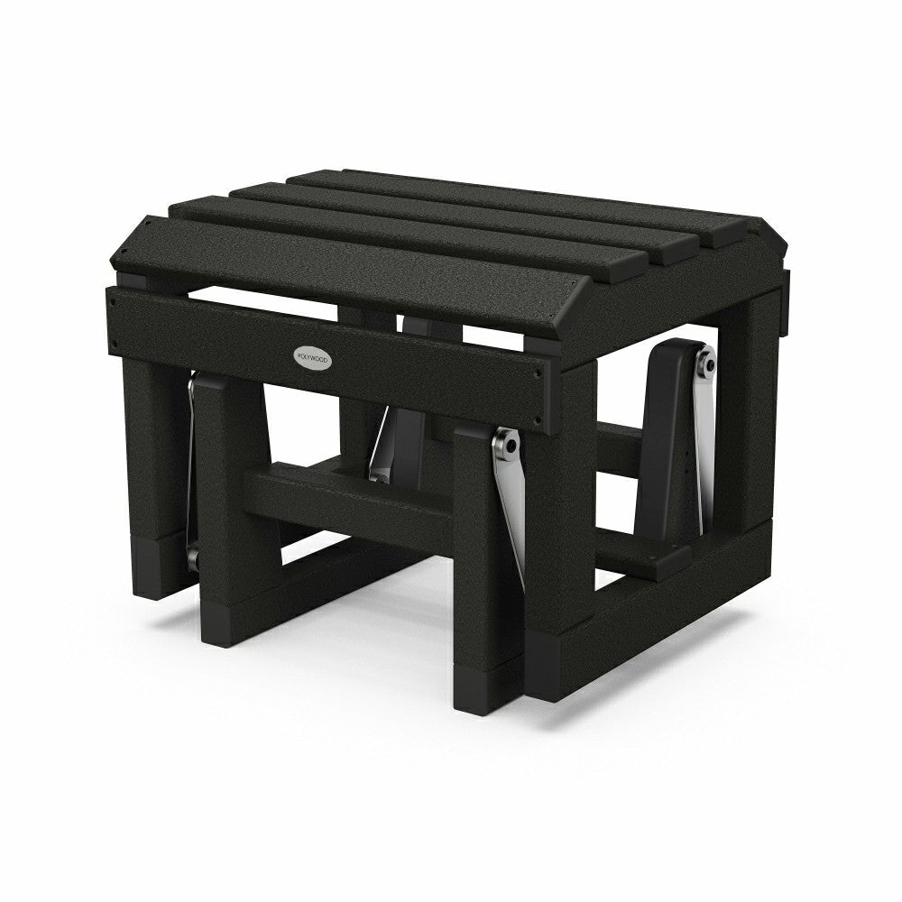 POLYWOOD® Classic Adirondack Glider Ottoman | Plow & Hearth