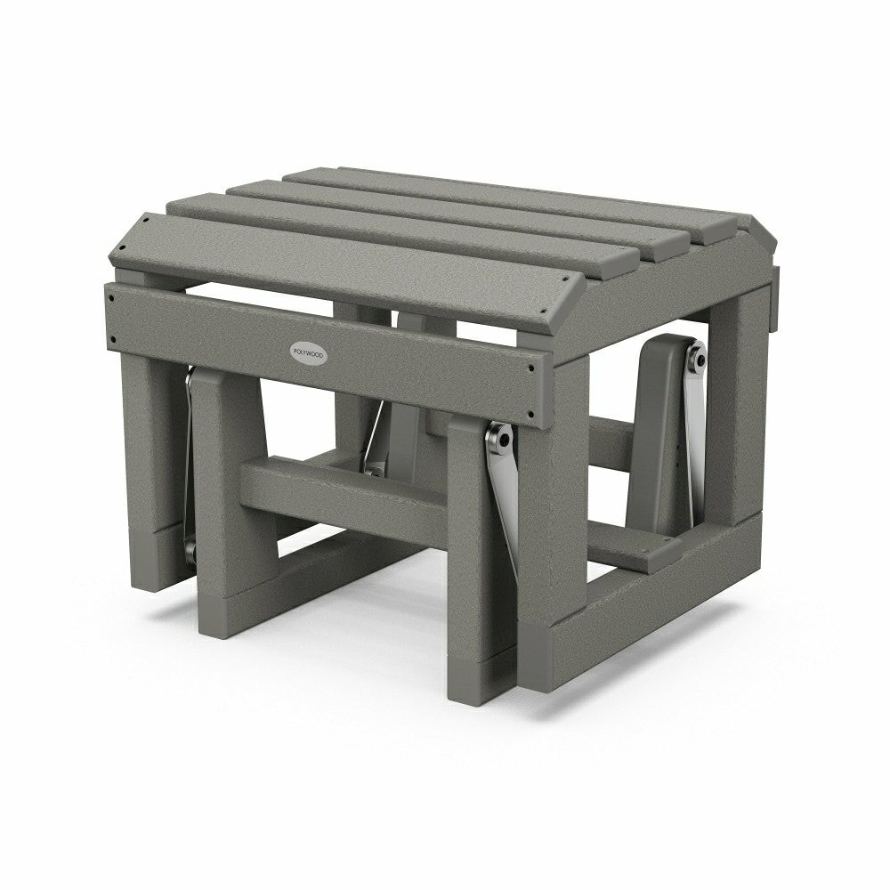 POLYWOOD® Classic Adirondack Glider Ottoman | Plow & Hearth