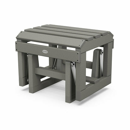 POLYWOOD® Classic Adirondack Glider Ottoman | Plow & Hearth