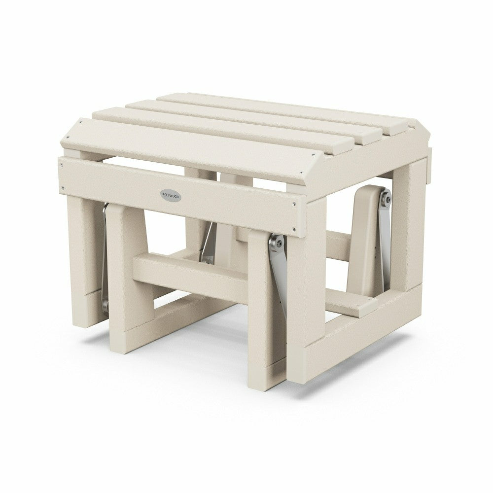 POLYWOOD® Classic Adirondack Glider Ottoman | Plow & Hearth