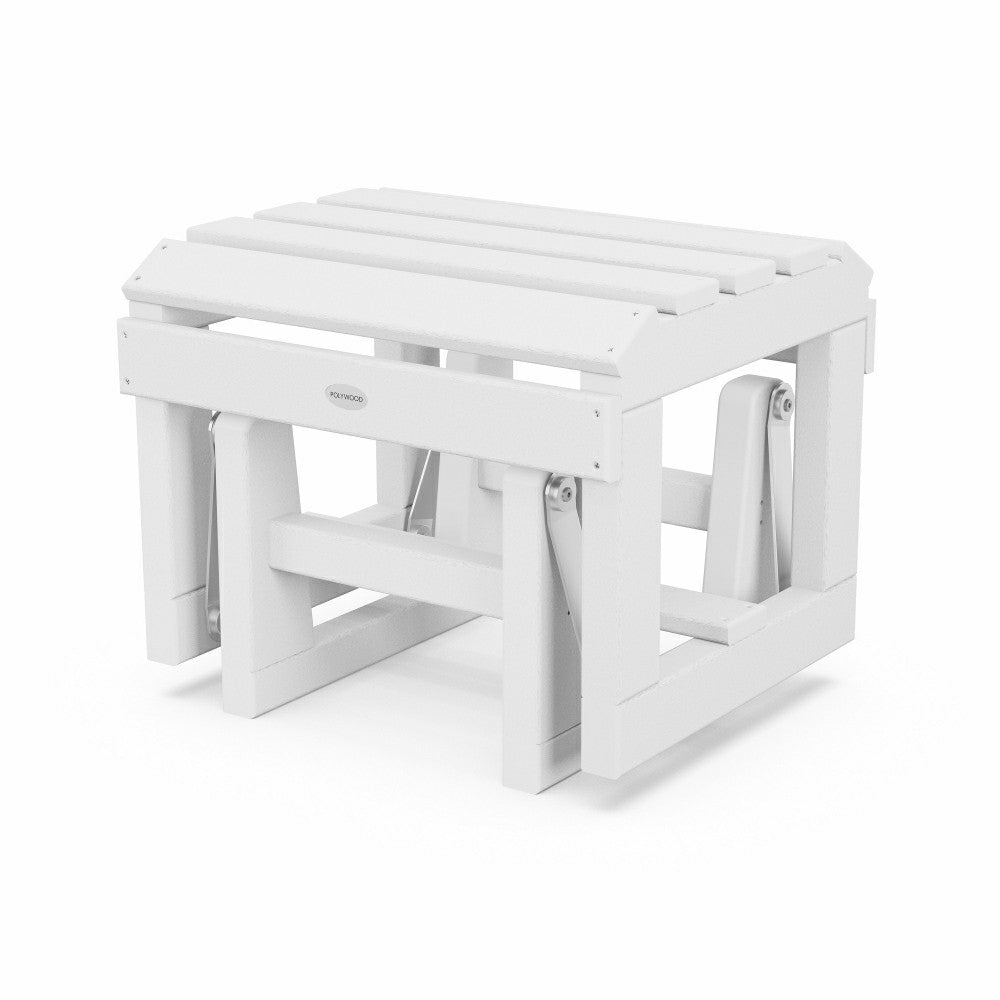 POLYWOOD® Classic Adirondack Glider Ottoman | Plow & Hearth