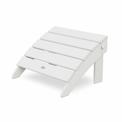POLYWOOD® Classic Oversized Adirondack Folding Ottoman | Plow & Hearth