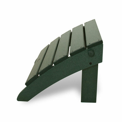 POLYWOOD® Classic Oversized Adirondack Folding Ottoman | Plow & Hearth