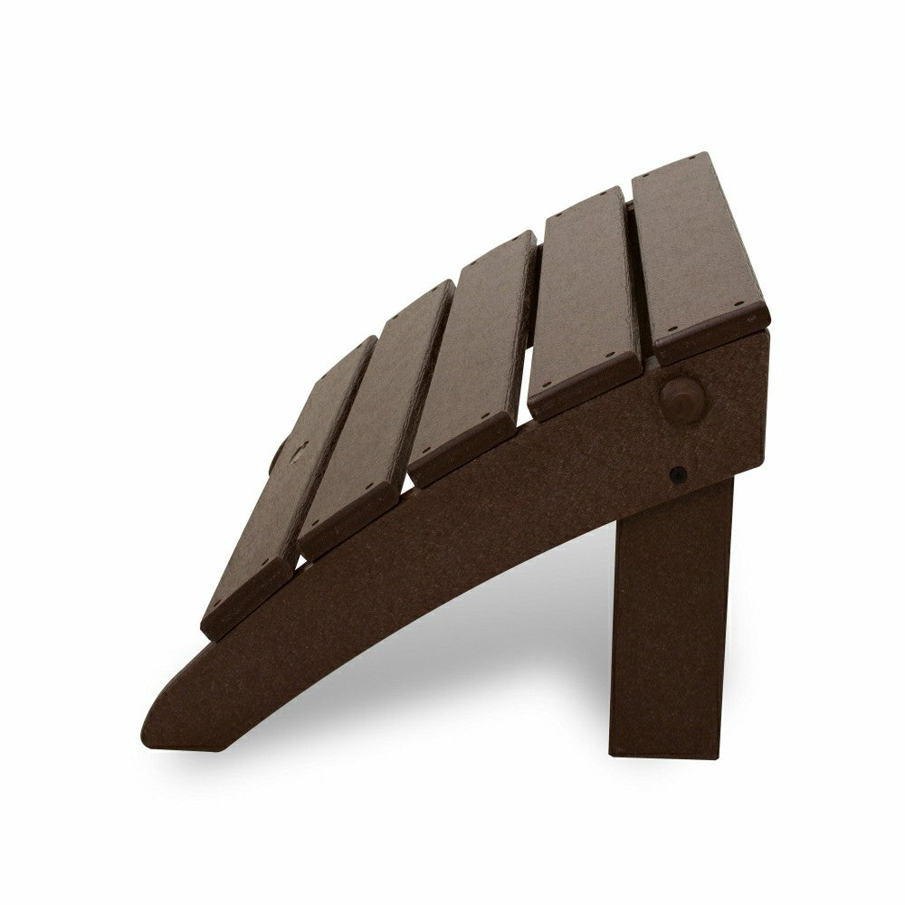 POLYWOOD® Classic Oversized Adirondack Folding Ottoman | Plow & Hearth