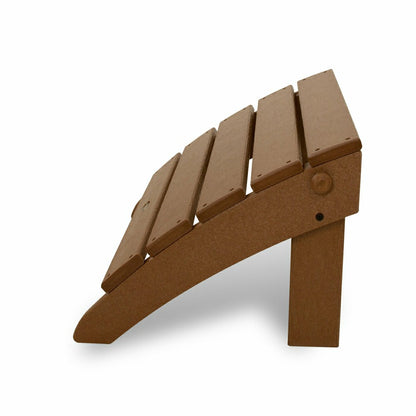 POLYWOOD® Classic Oversized Adirondack Folding Ottoman | Plow & Hearth