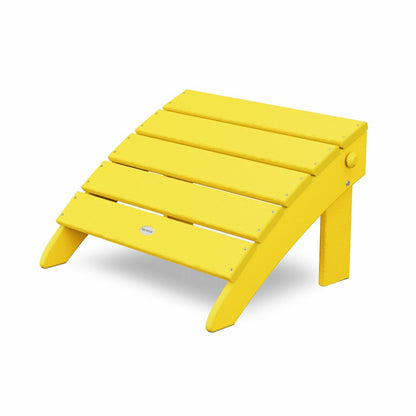 POLYWOOD® Classic Oversized Adirondack Folding Ottoman | Plow & Hearth