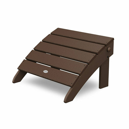 POLYWOOD® Classic Oversized Adirondack Folding Ottoman | Plow & Hearth
