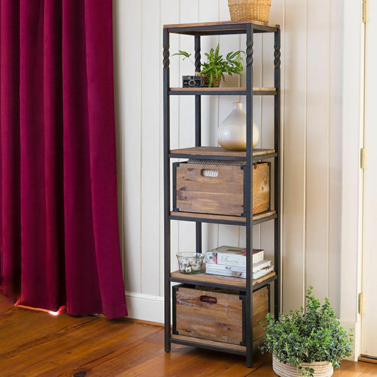 Deep Creek Etagere Storage Stand with Shelves | Plow & Hearth