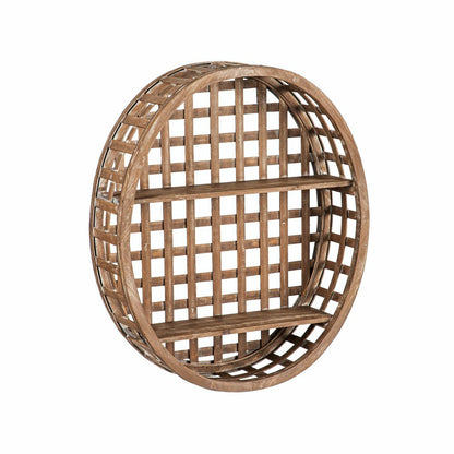 Woven Oval Wall Shelf | Plow & Hearth