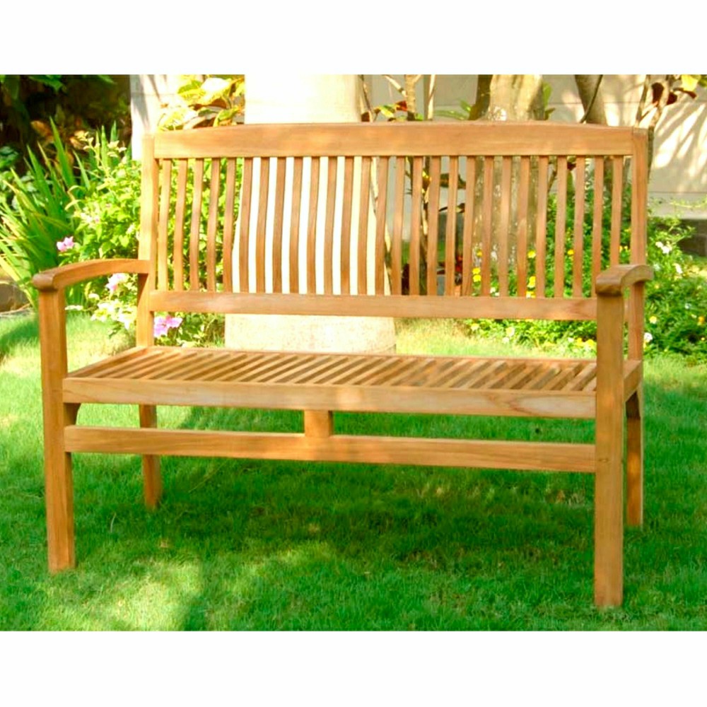 Teak Seating Set, 4-Piece | Plow & Hearth