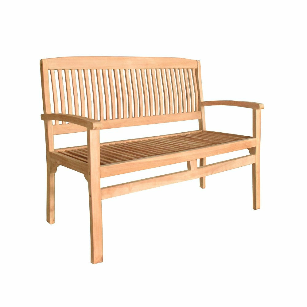Teak Seating Set, 4-Piece | Plow & Hearth