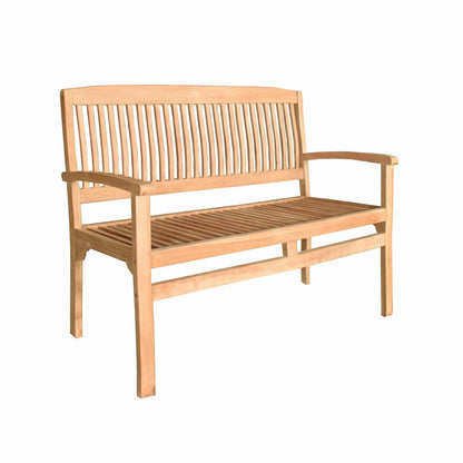 Teak Seating Set, 4-Piece | Plow & Hearth