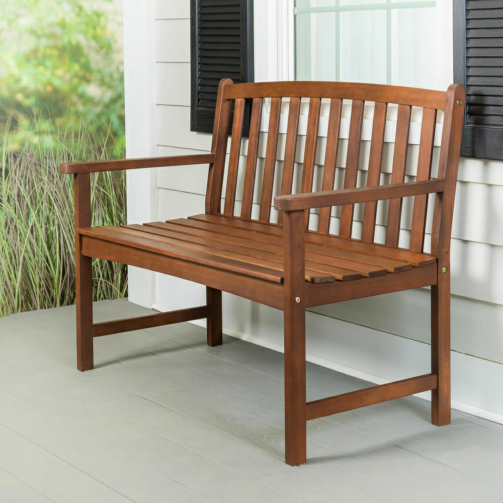 Eucalyptus Bench | Plow & Hearth