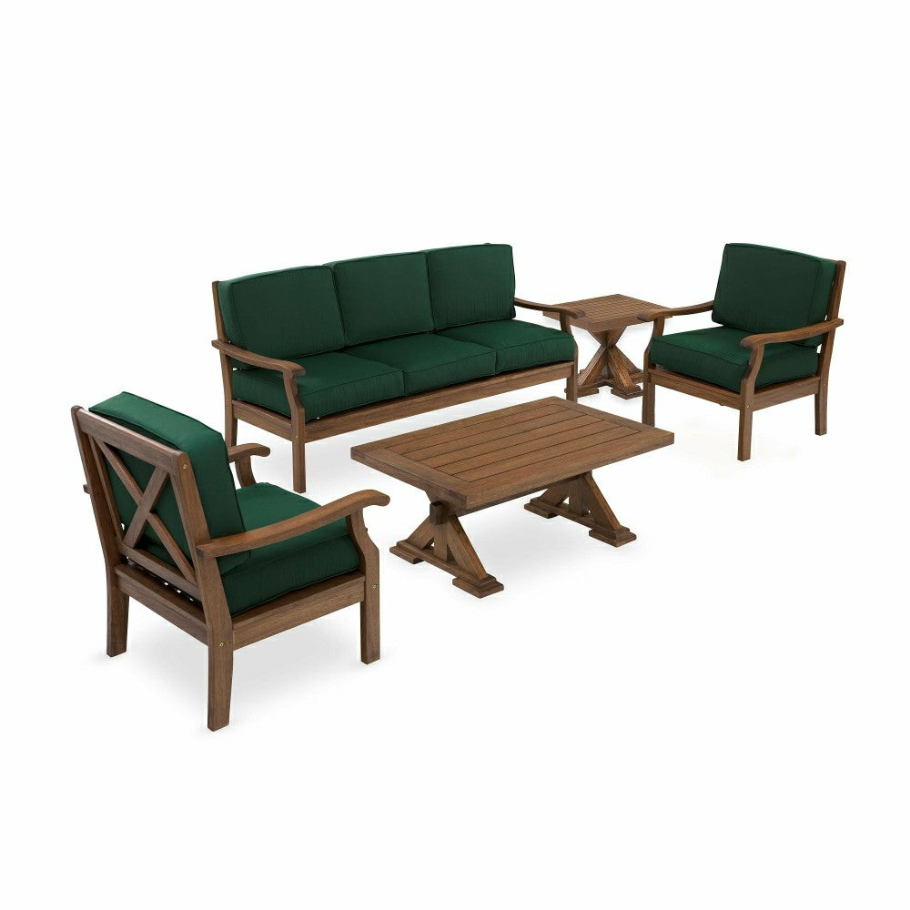 Sofa Set: Sofa, Chairs, & 2 Tables | Plow & Hearth