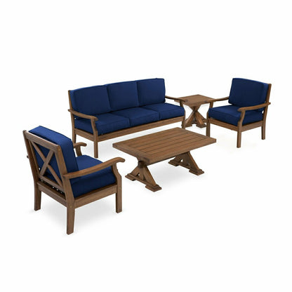 Sofa Set: Sofa, Chairs, & 2 Tables | Plow & Hearth