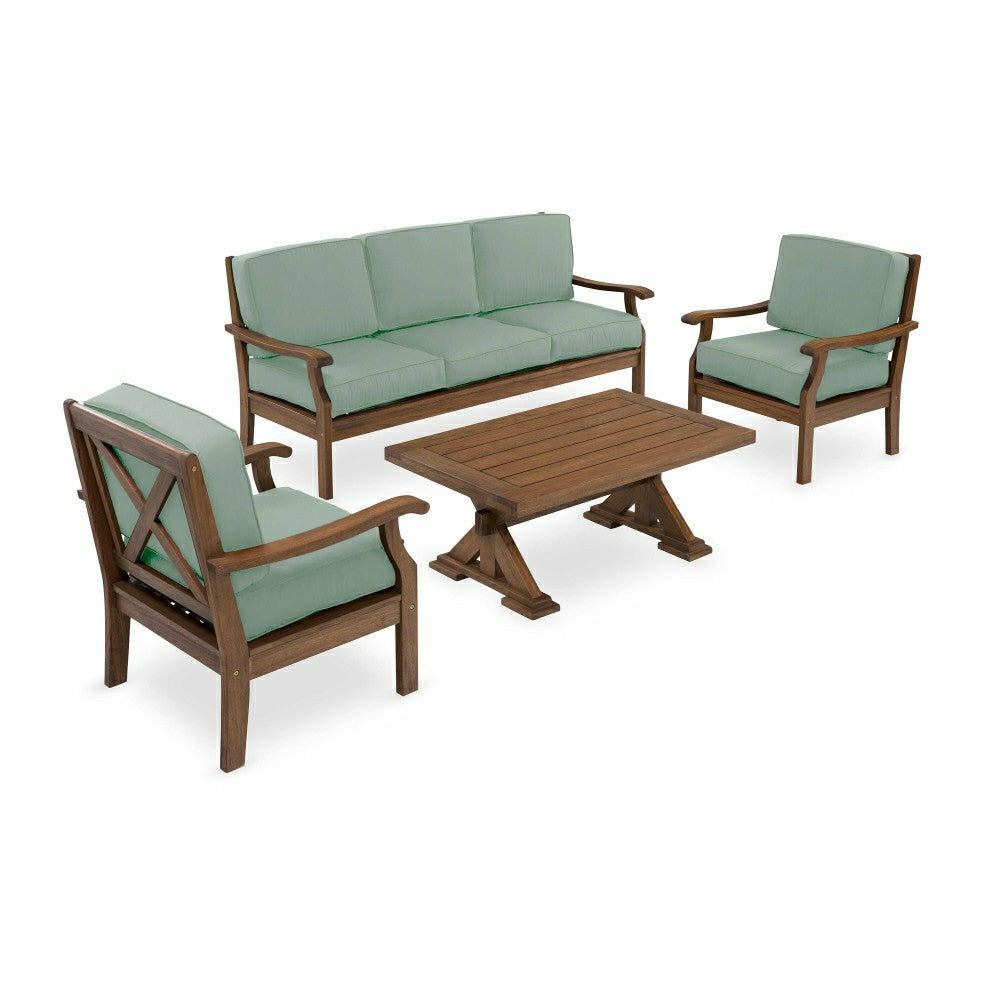 Sofa Set: Sofa, Chairs, & 2 Tables | Plow & Hearth