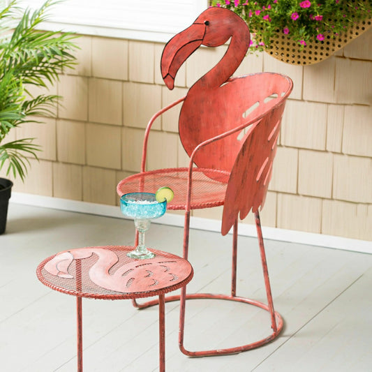 Flamingo Chair and Side Table, Set of 2 | Plow & Hearth