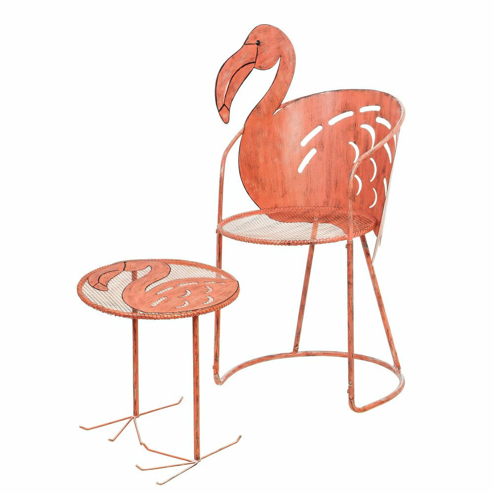 Flamingo Chair and Side Table, Set of 2 | Plow & Hearth