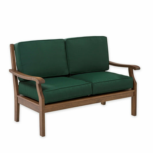 Claremont Deep Seating Love Seat w/Cushions | Plow & Hearth