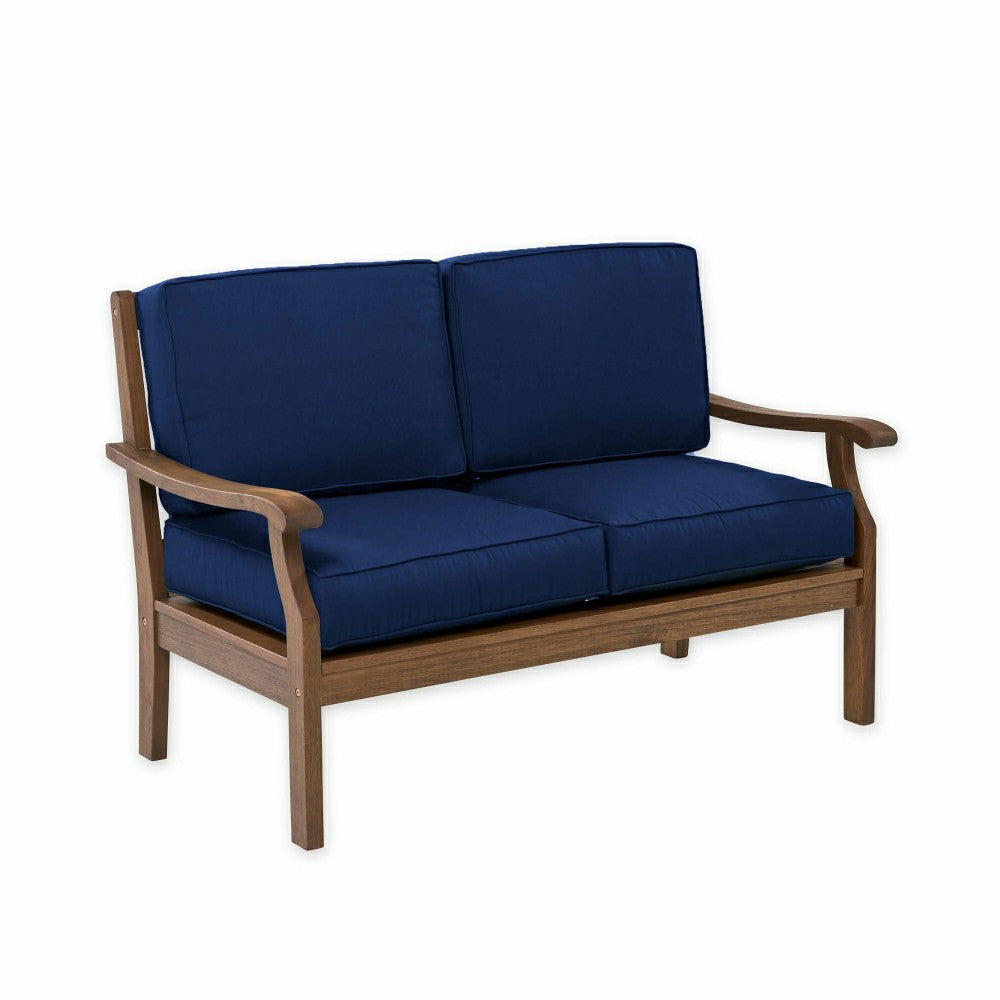 Claremont Deep Seating Love Seat w/Cushions | Plow & Hearth