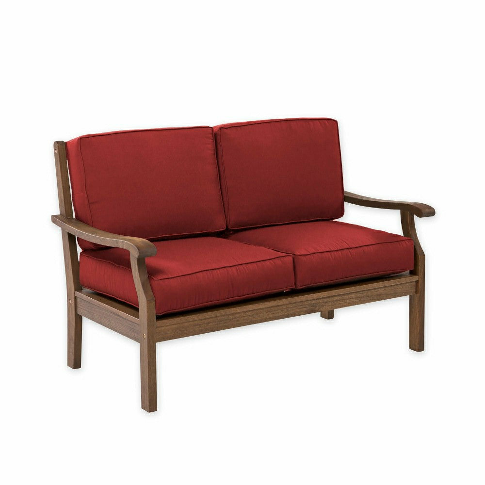 Claremont Deep Seating Love Seat w/Cushions | Plow & Hearth