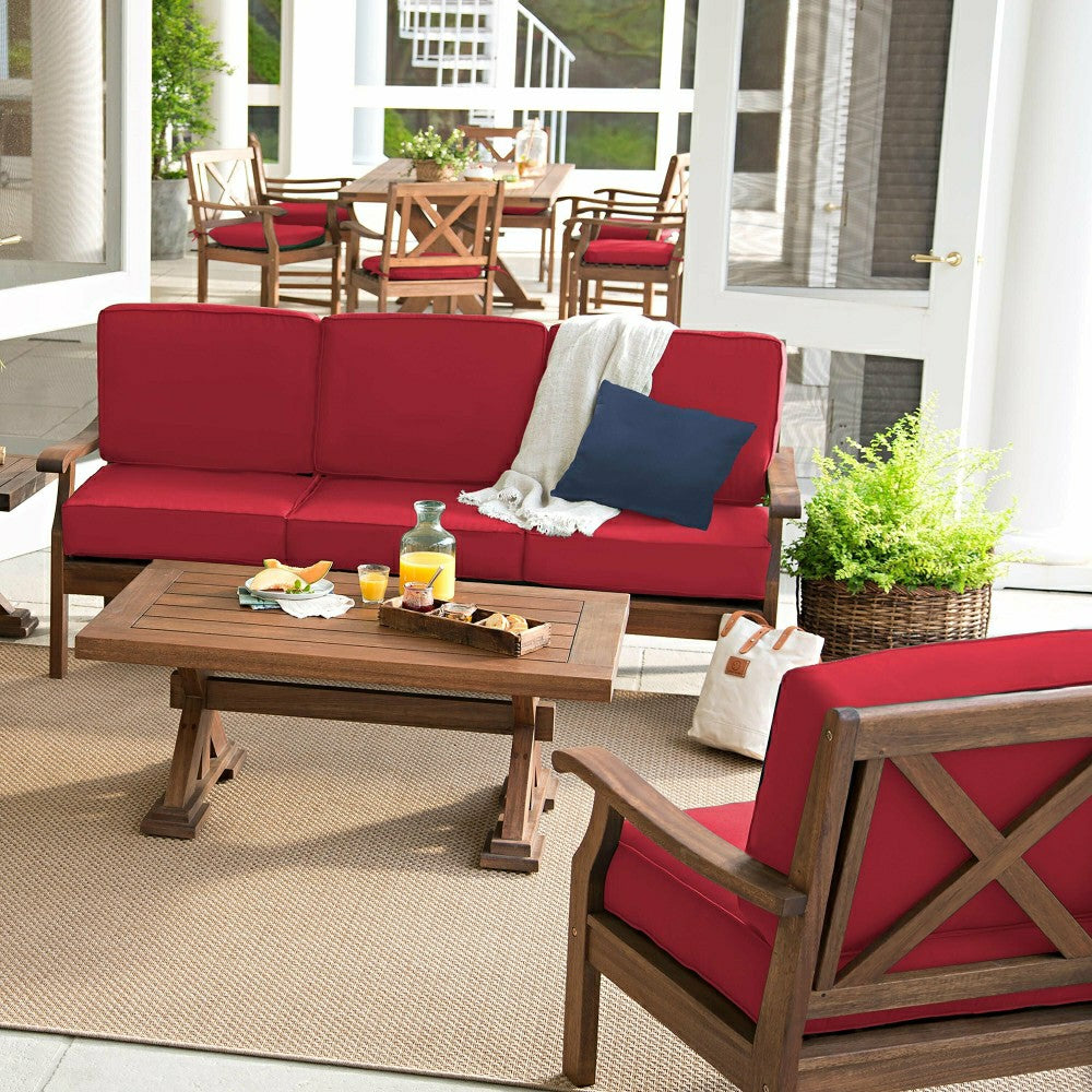 Claremont Sofa with Cushions | Plow & Hearth