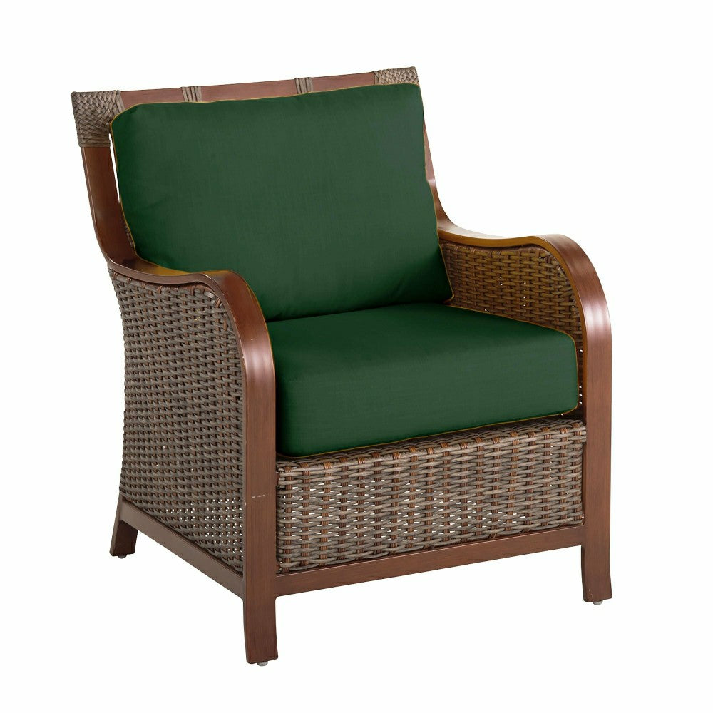 Urbanna Premium Wicker Chair w/Luxury Cushions | Plow & Hearth
